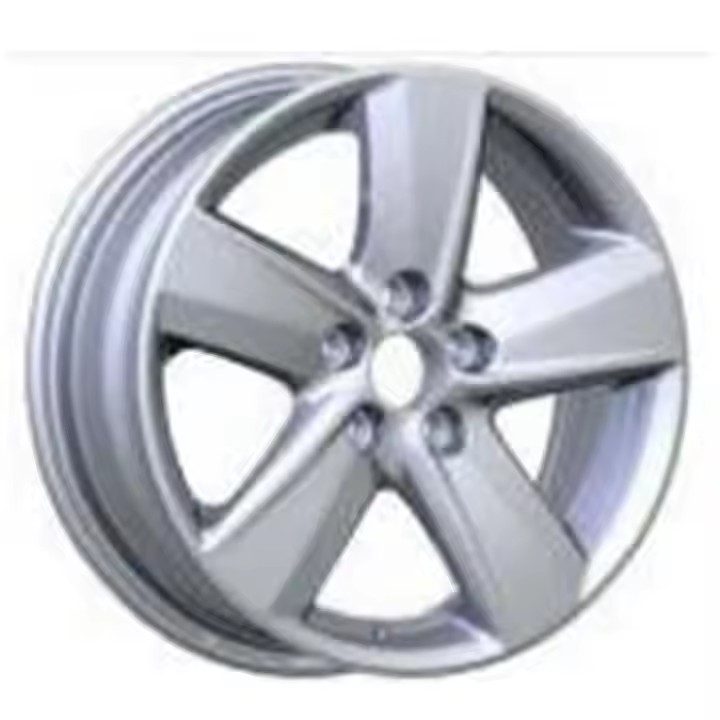 Casting Alloy Wheels 15x6 5x100 5 Holes Silver Color Cast Rims For Passenger Car Wheels