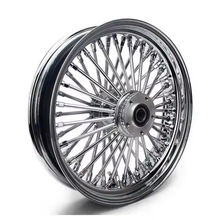 Old Steel Motorcycle Rims Forged 16x3 16x3.5 16x5.5 Rear 48 Spokes 16 Inch Motorcycle Wheels For Harley