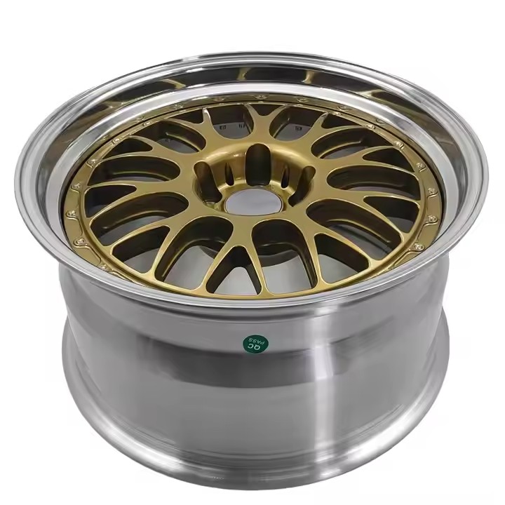 Rims 16 17 18 19 20 21 22 Inch Car Alloy Wheel Golden Spoke Polished Rim Passenger Car Wheel Rim For BMW M2 M3 M4 M2C Posche 992