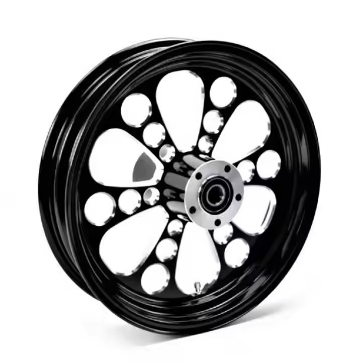 17 Inch Motorcycle Alloy Rims Rear Custom Forged Aluminum Motorcycle Wheels New Design For Harley