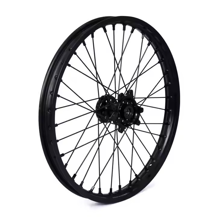 Custom Motorcycle Wheels 21x3.5 Front 21 Inch 40 Spokes Dual Single Disc Black Motorcycle Rims For Harley