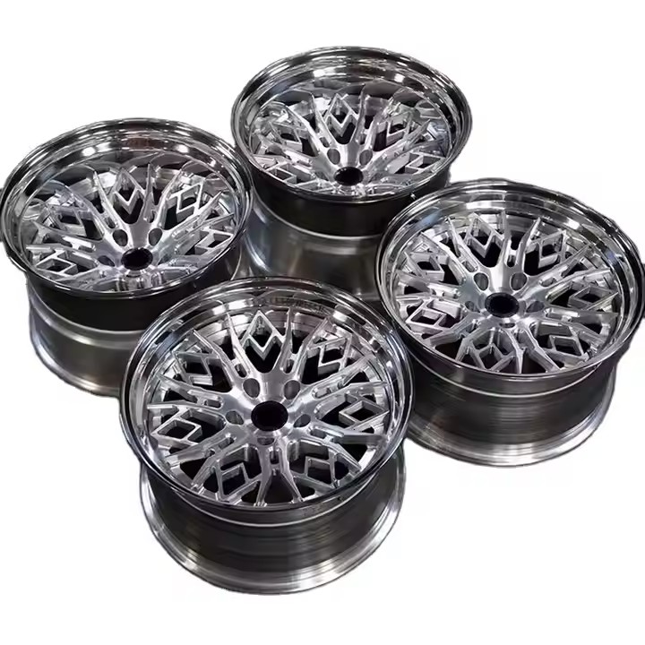 Car Rims 18 19 20 22 Inch Chrome Brushed Aluminum Alloy Passenger Car Wheels For Porsche 987 Audi S5 Honda SI Ford Focus Corolla