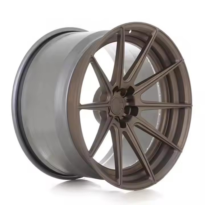 Multi Spoke Car Wheel Rims 18 19 20 21 22 23 24 Inch 5x112 Luxury Brown Alloy Rim 2 Piece Wheels Forged For BMW 3 Series