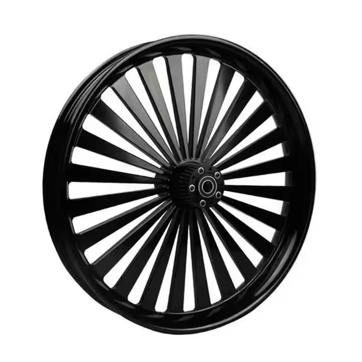 Customized Forged Aluminum 20 21 Inch 21x2.15 21x3.5 Front Dual Disc 21 Inch Motorcycle Alloy Rims For Harley