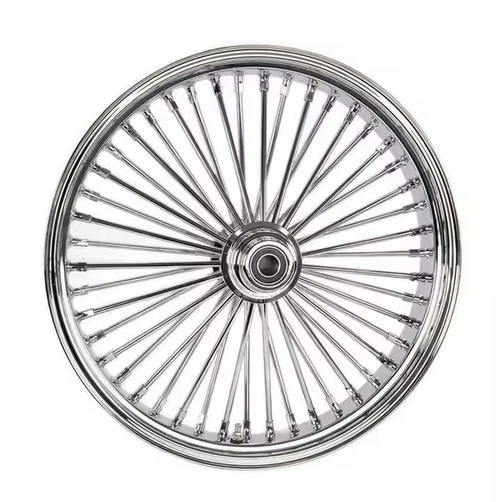 Custom Motorcycle Rims Fat Spokes Forged Wheels Wholesale